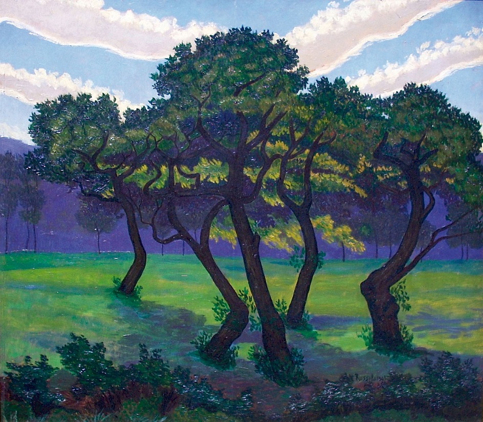 Луиджи Руссоло. «Старые каштаны», 1945.jpg