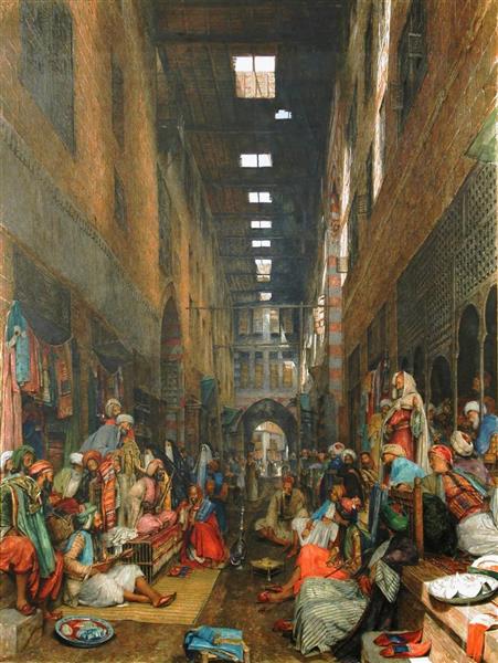 каирthe-bezestein-bazaar-of-el-khan-khalil-cairo-by-john-frederick-lewis.jpg!Large.jpg