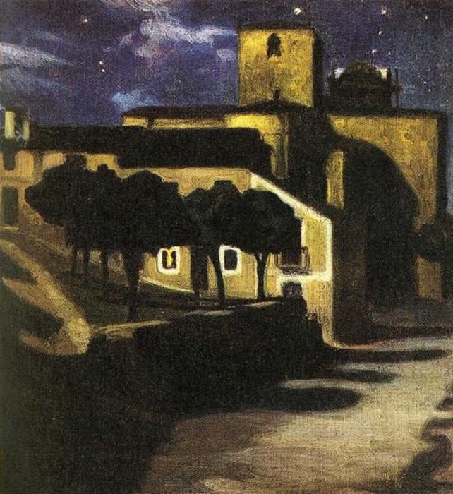 ривера Picture 48 Night in Avila 1907.jpg