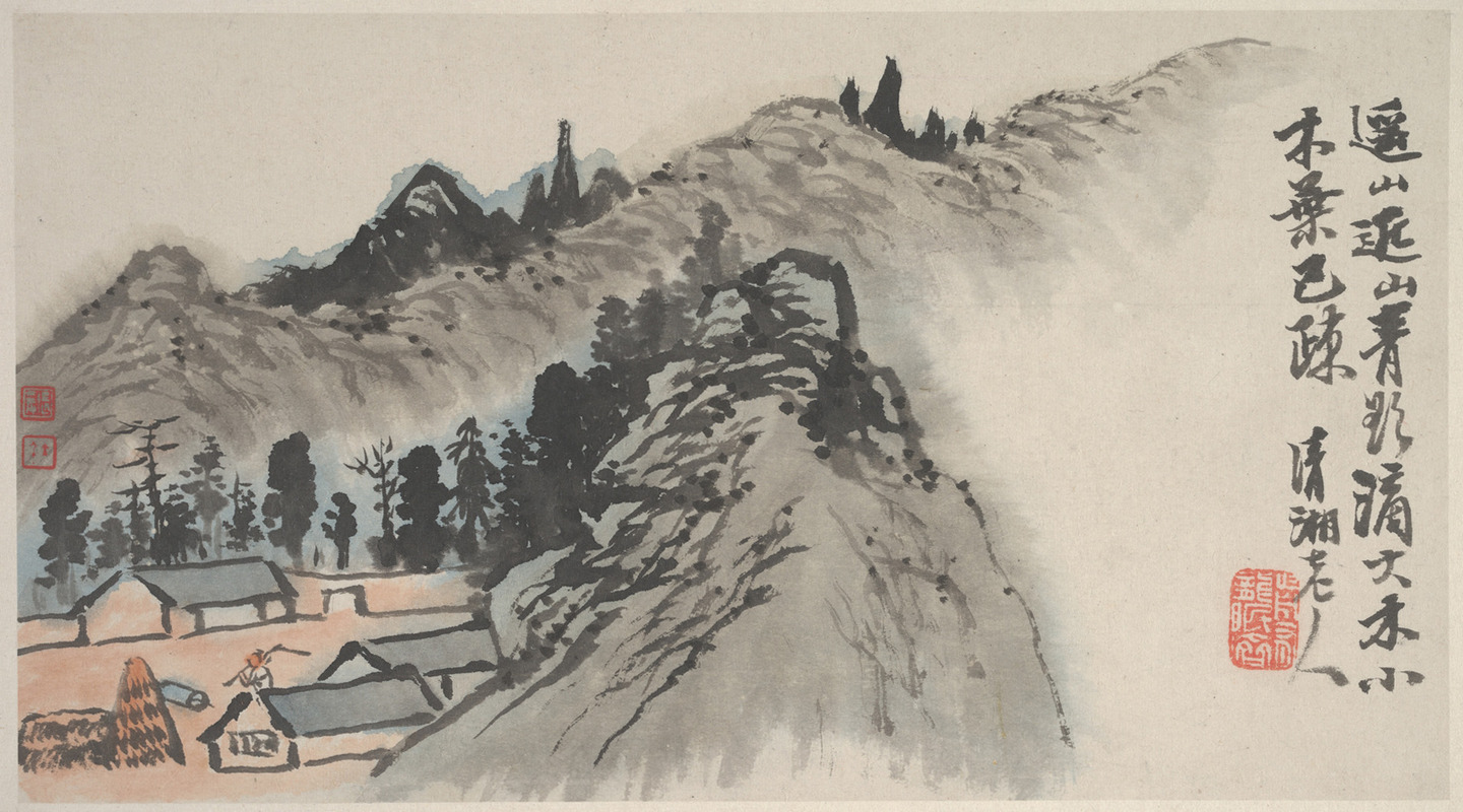 清_石濤(朱若極)_四季山水圖_冊-Landscapes_of_the_Four_Seasons_MET_DP16282п0.jpg