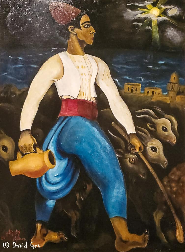 01 Nahum Gutman, Goat Shepherd 1926, Jerusalem Musuem.jpg