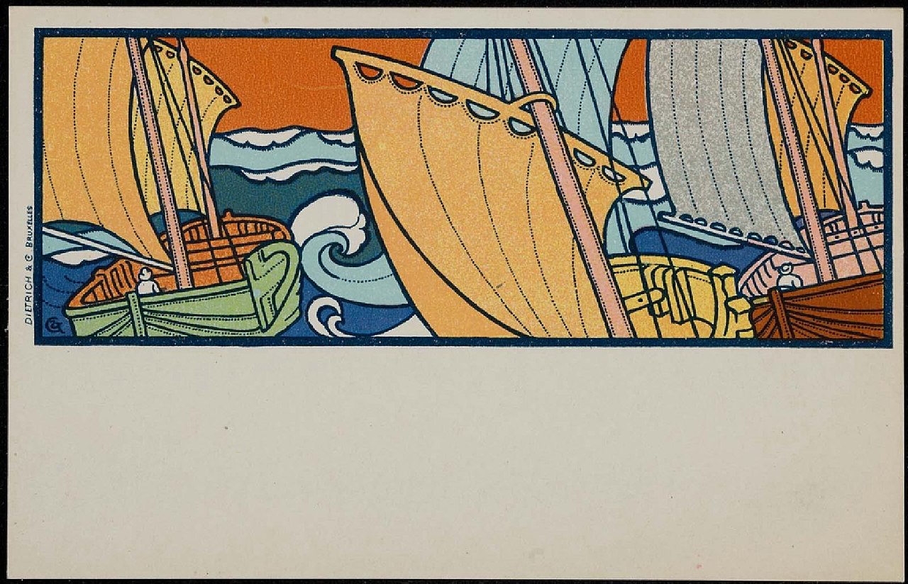 1280px-Gisbert_Combaz_-_Postcard_of_fishing_boats_assail.jpg