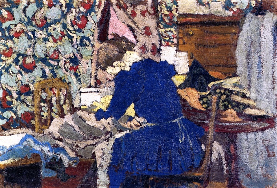 18 J Interior (also known as Marie Leaning over Her Work)  1892-1893.jpg