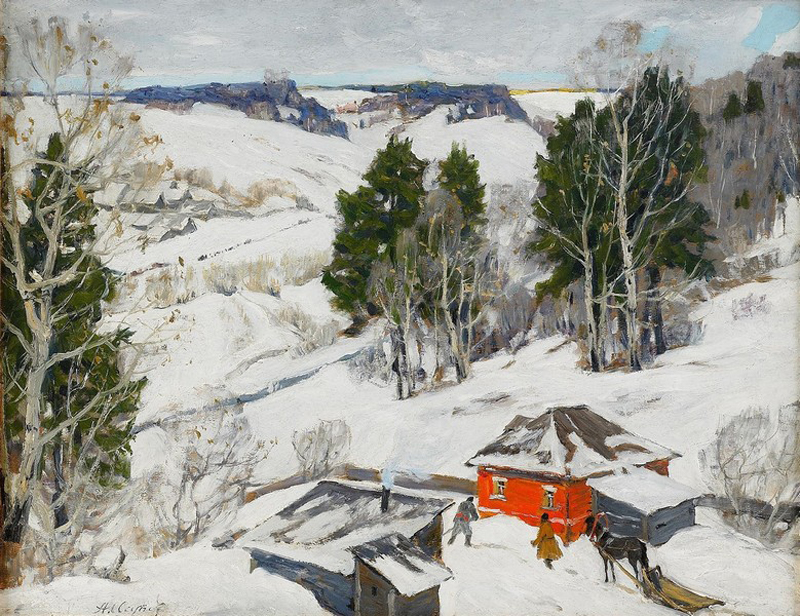 1910s_Issupoff_Winter Зимний пейзаж.jpg