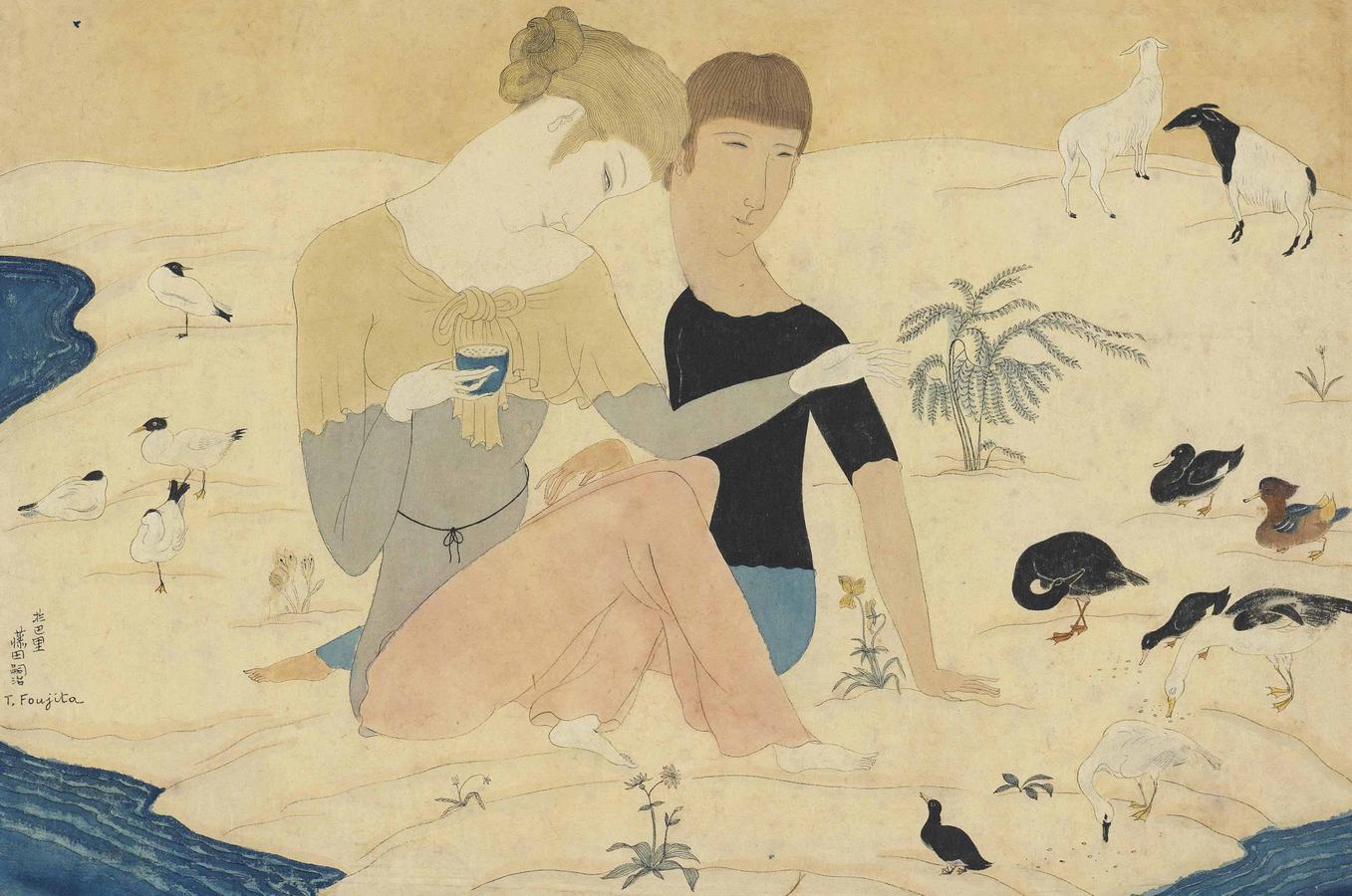 2015_CKS_10379_0127_000(leonard_tsuguharu_foujita_jeune_couple_et_animaux100839).jpg