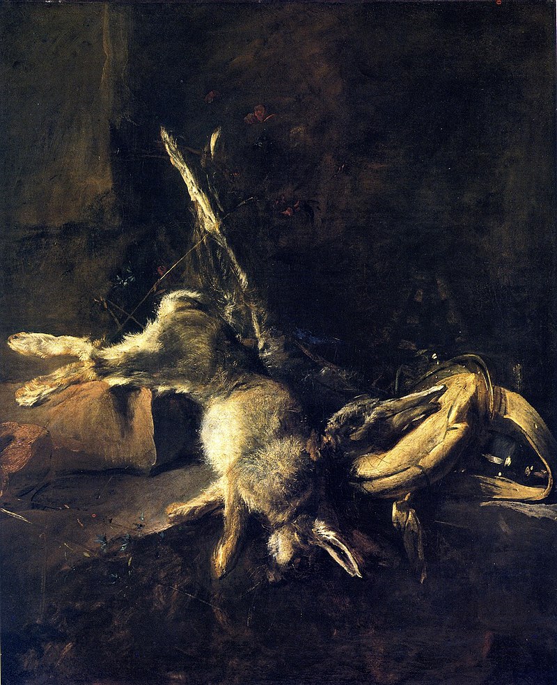 24 Chardin_-_Two_Rabbits_with_Game_Bag_and_Powder_Flask,_circa_1724-1728.jpg