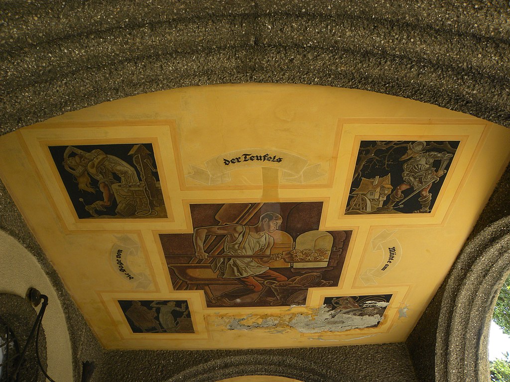 26Wien-Fünfhaus_-_Vogelweidhof_-_Laubenfresko_von_Franz_Wacik_-.jpg