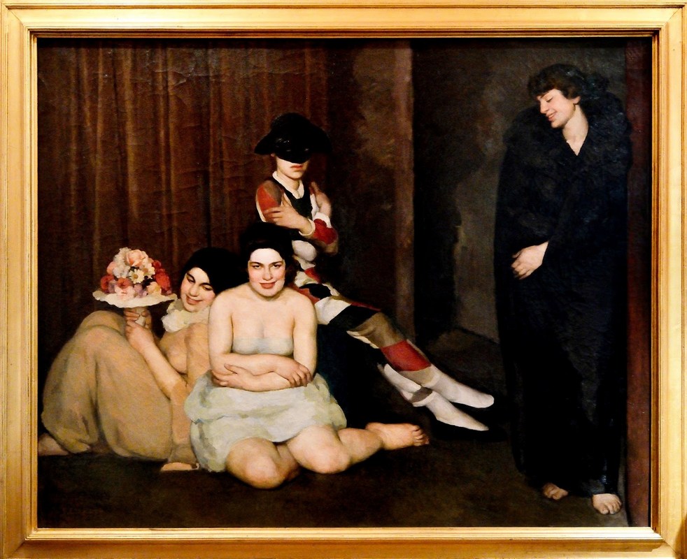 7 - Gian Emilio Malerba, Maschere (1922).JPG