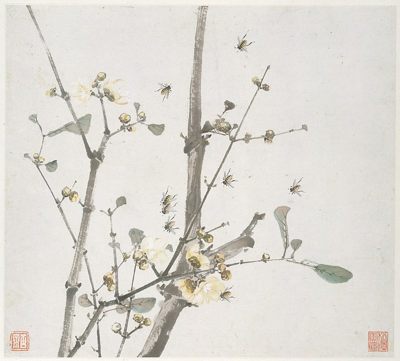 800px-清_居廉_花卉蟲草_冊頁_八開-Insects_and_Flowers_MET_DT8384.jpg