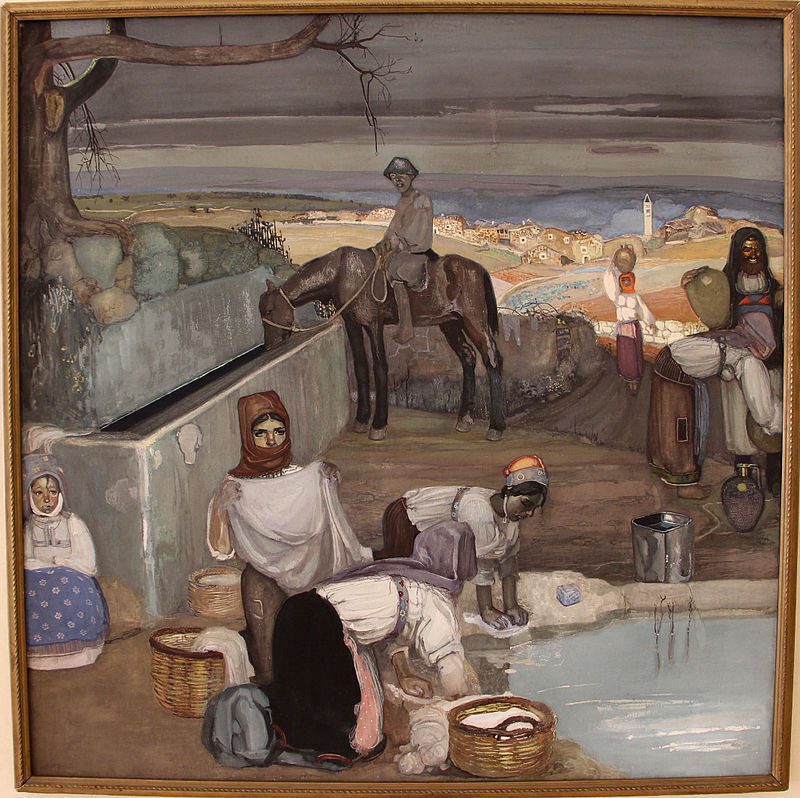 800px-Giuseppe_biasi,_mattino_in_un_villaggio_sardo,_1912.jpg
