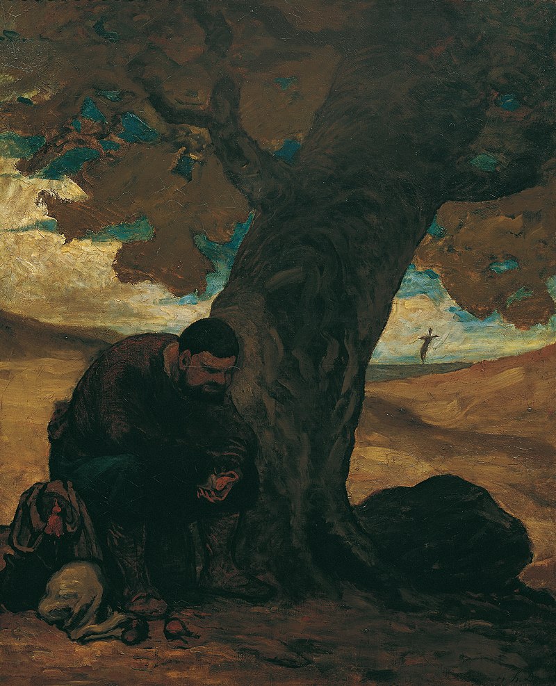 800px-Honoré_Daumier_-_Sancho_Pansa,_unter_einem_Baum_ausruhend_-.jpg
