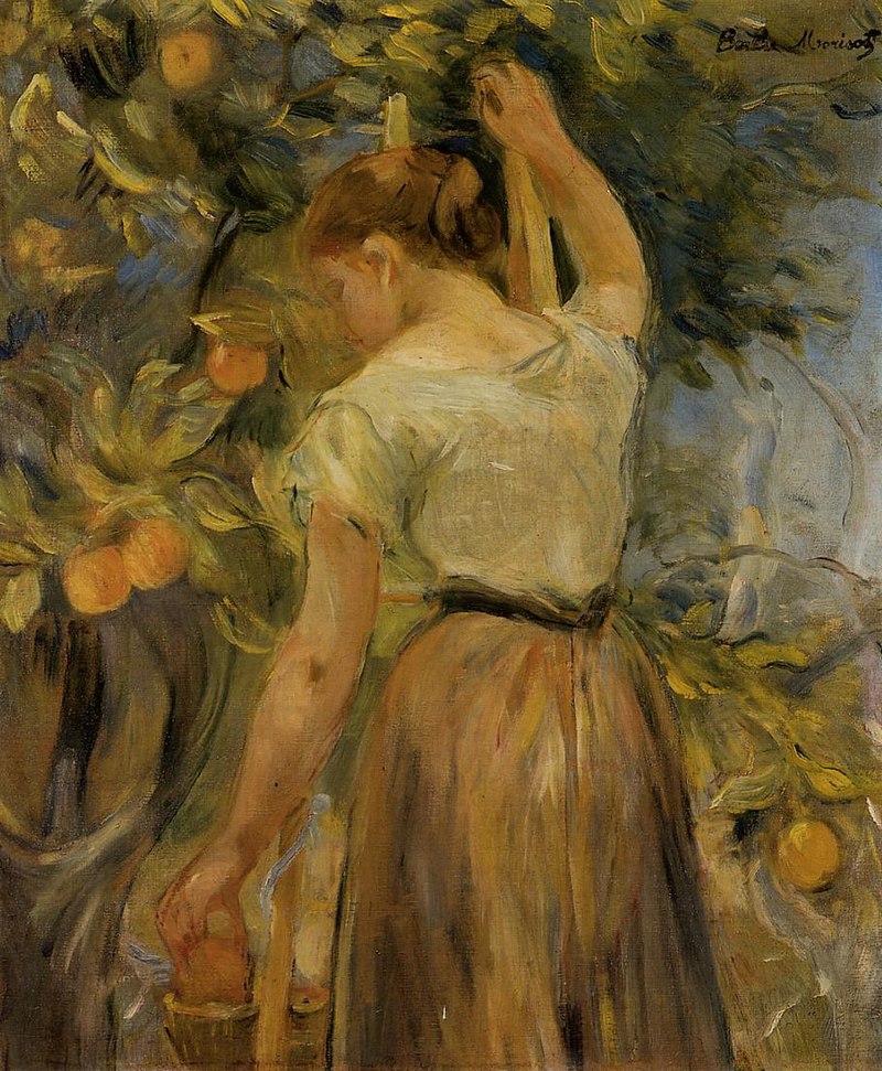 800px-Morisot_-_young-woman-picking-oranges.jpg