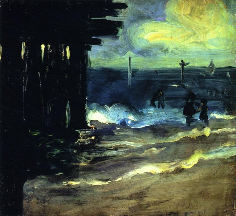 Alfred-Henry-Maurer-Rockaway-Beach-with-Pier.jpg