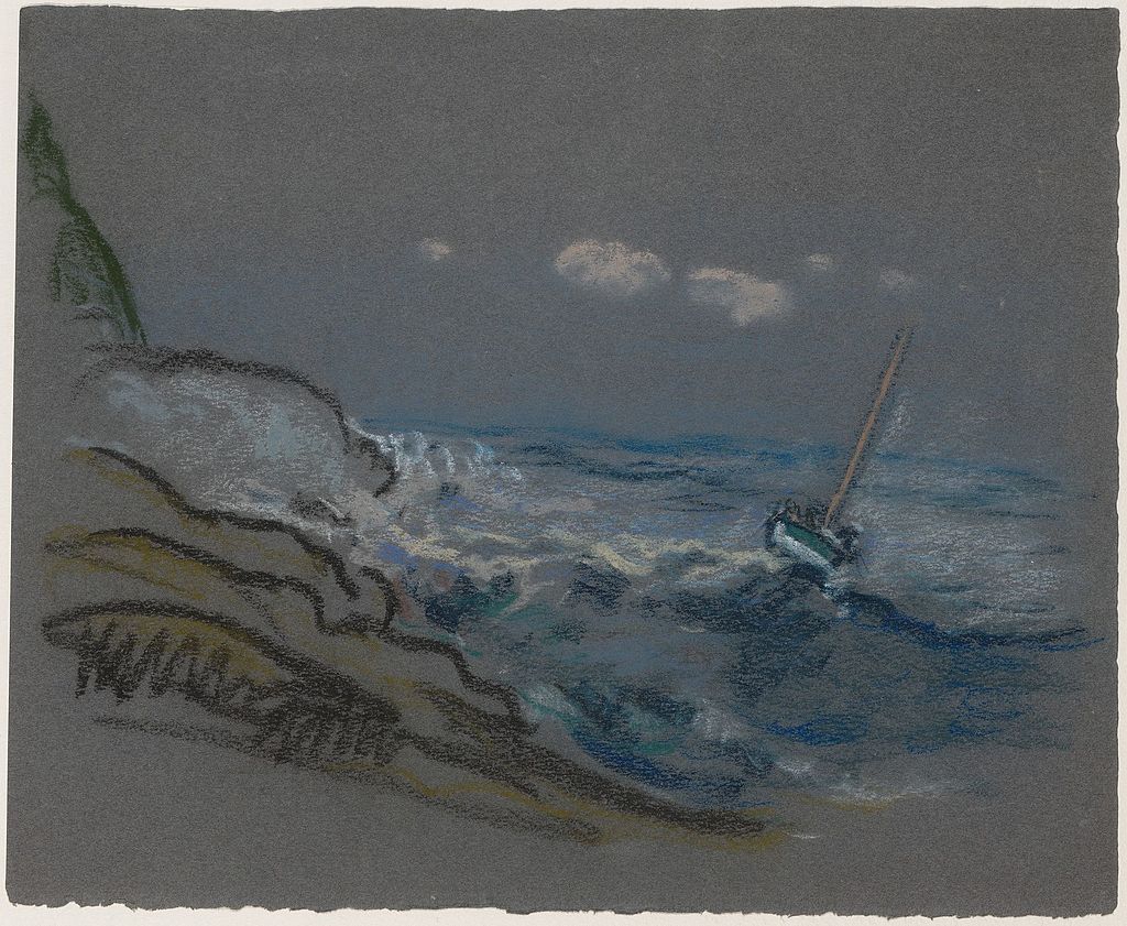 Arthur B. DaviesBoat_in_Distress_MET_DP158101.jpg