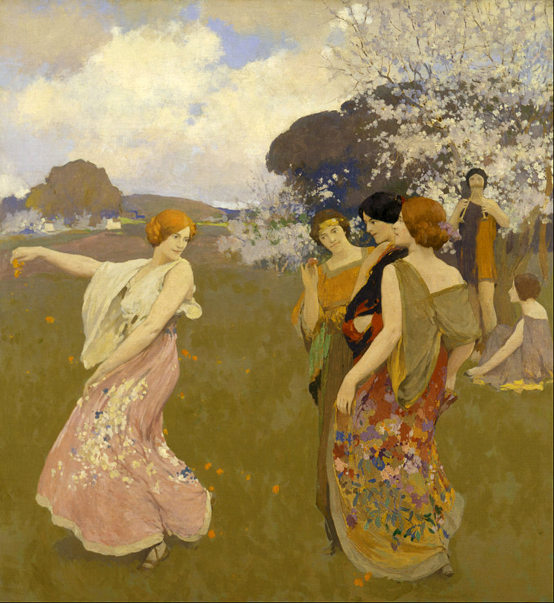 Arthur_F._Mathews_-_Spring_Dance_-артур мэтью 60-45.jpg