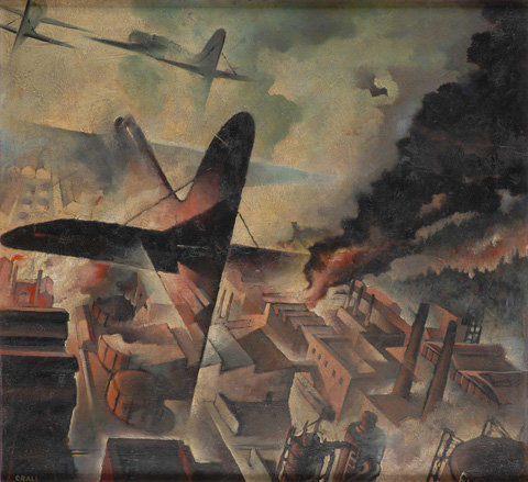 Bombardamento di una fabrica - 1938.jpg
