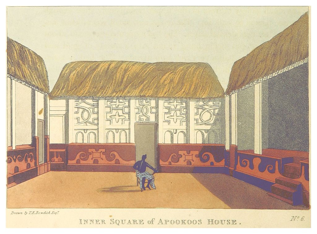 BOWDICH(1819)_p338_PLATE_6_-_COOMASSIE,_INNER_SQUARE_OF_APOOKOOS_HOUSE.jpg