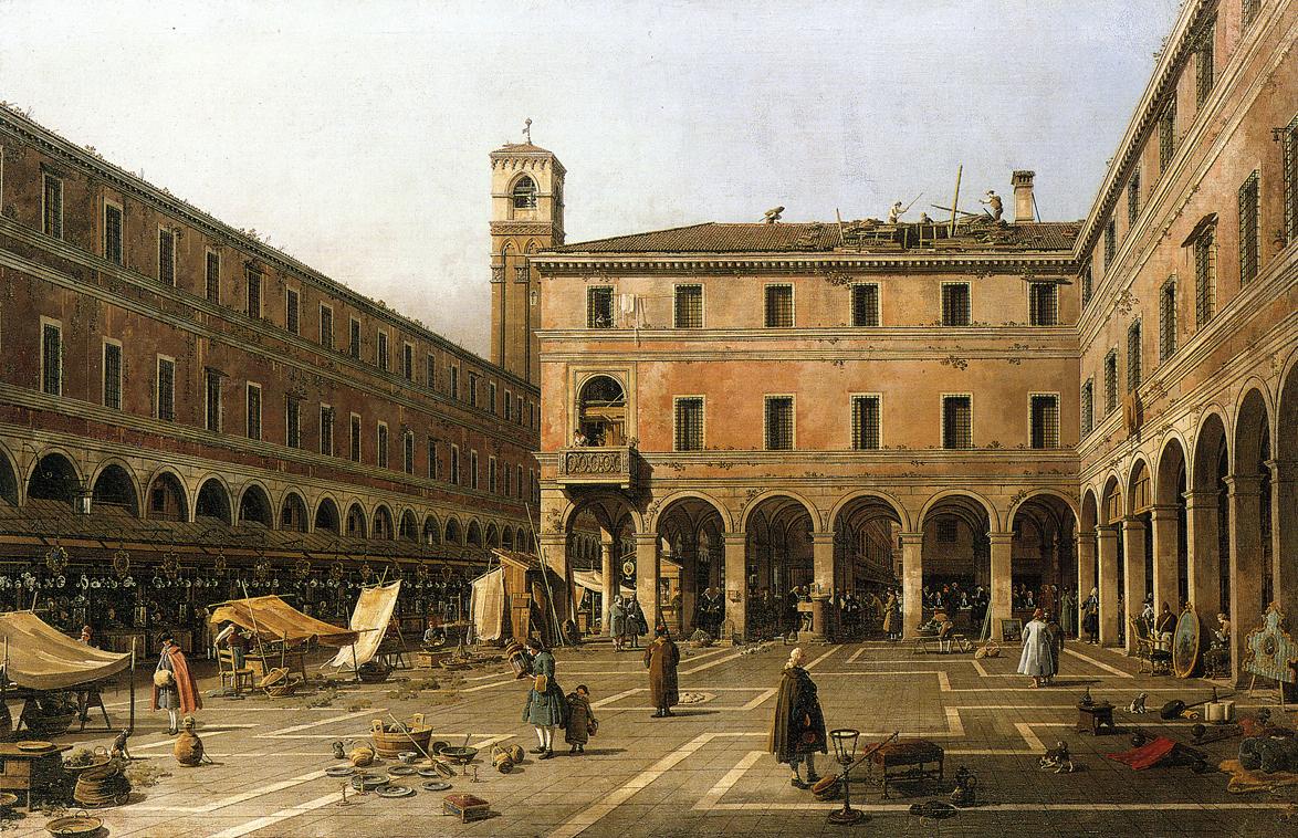 Canaletto Campo di Rialto Venice Каналетто Кампо ди Риальто Венеция 1760.jpg