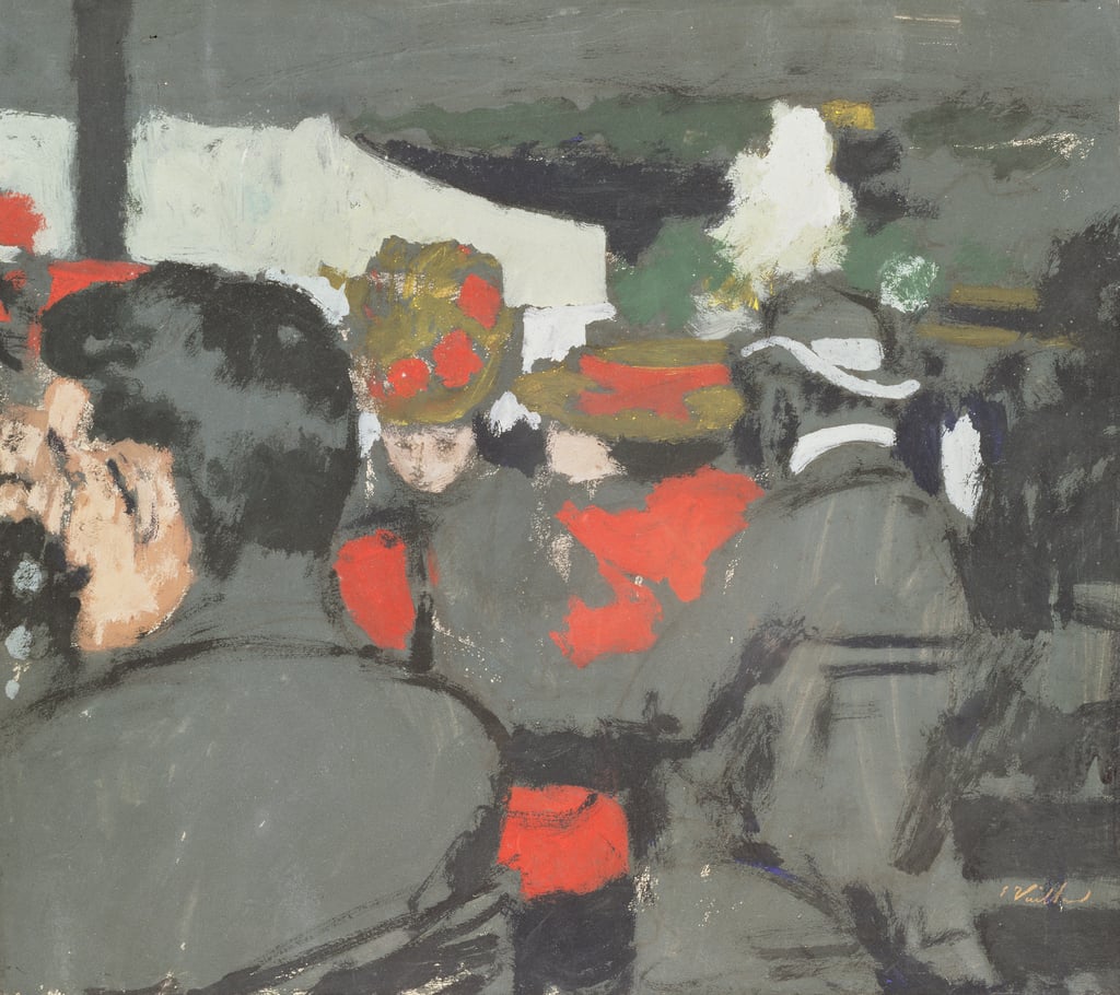 Edouard Vuillard - Cafe in the Bois de Boulogne c1893  -.jpg