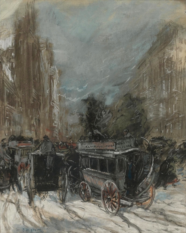 Everett Shinn Fifth Avenue, 1899у.jpg