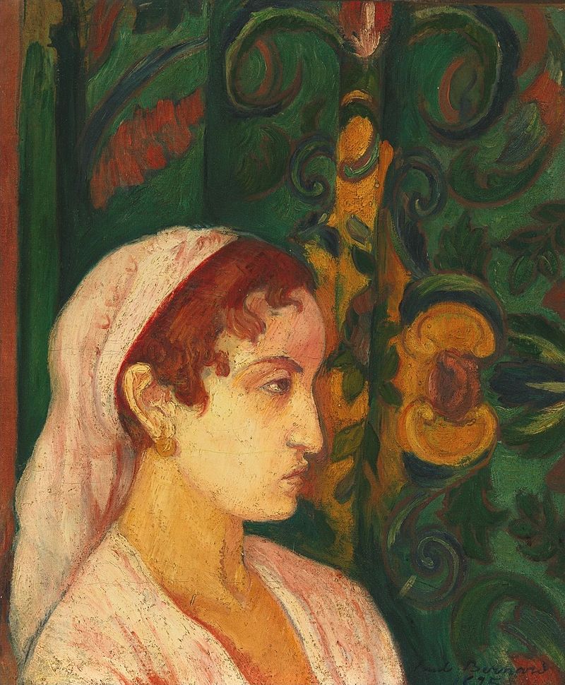 'Femme_en_Profil'_by_Émile_Bernard,_1895.jpg