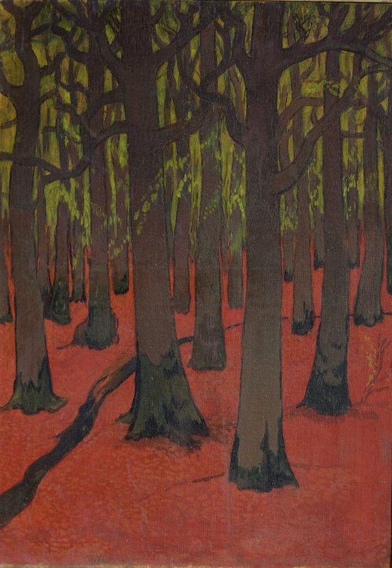 Georges Lacombe - The Forest with Red Earth c1891  -.jpg