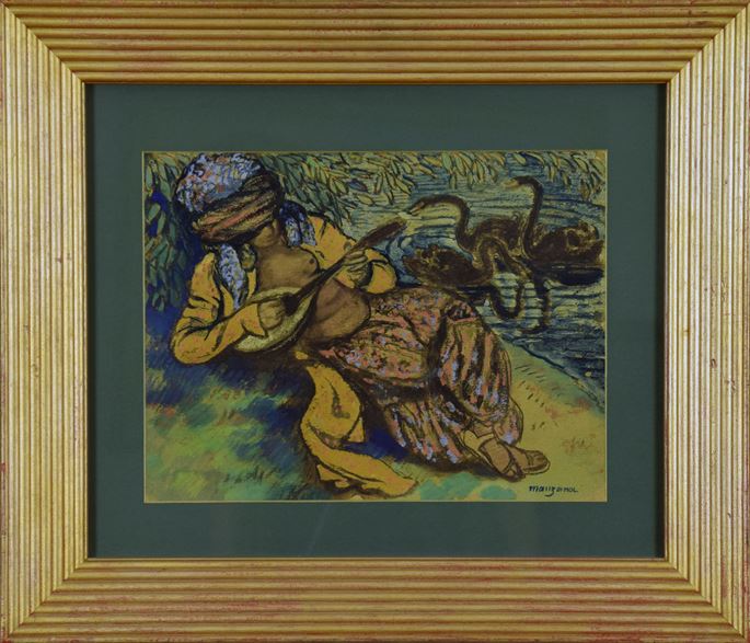 Georges Manzana-Pissarro-L’Orientale à la Mandoline_T637788918877608907.jpg