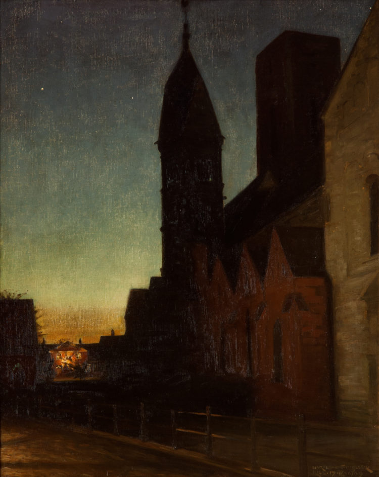 Harald_Slott-Møller,_Aften,_Ribe,_1909,_RKMm0785,_Ribe_Kunstmuseum.jpg