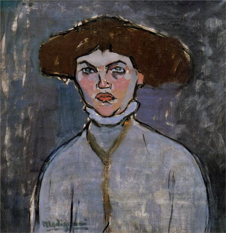 Head of a Young Woman, 1908.jpg