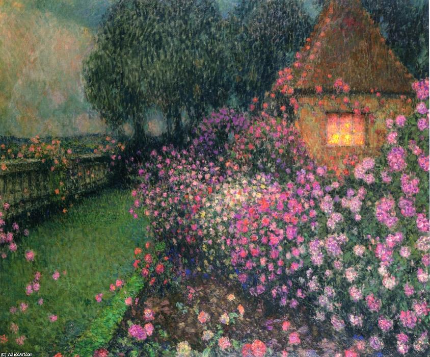 Henri-Le-Sidaner-A-Pavilion-in-the-Rose-Garden-Geberoy.jpg