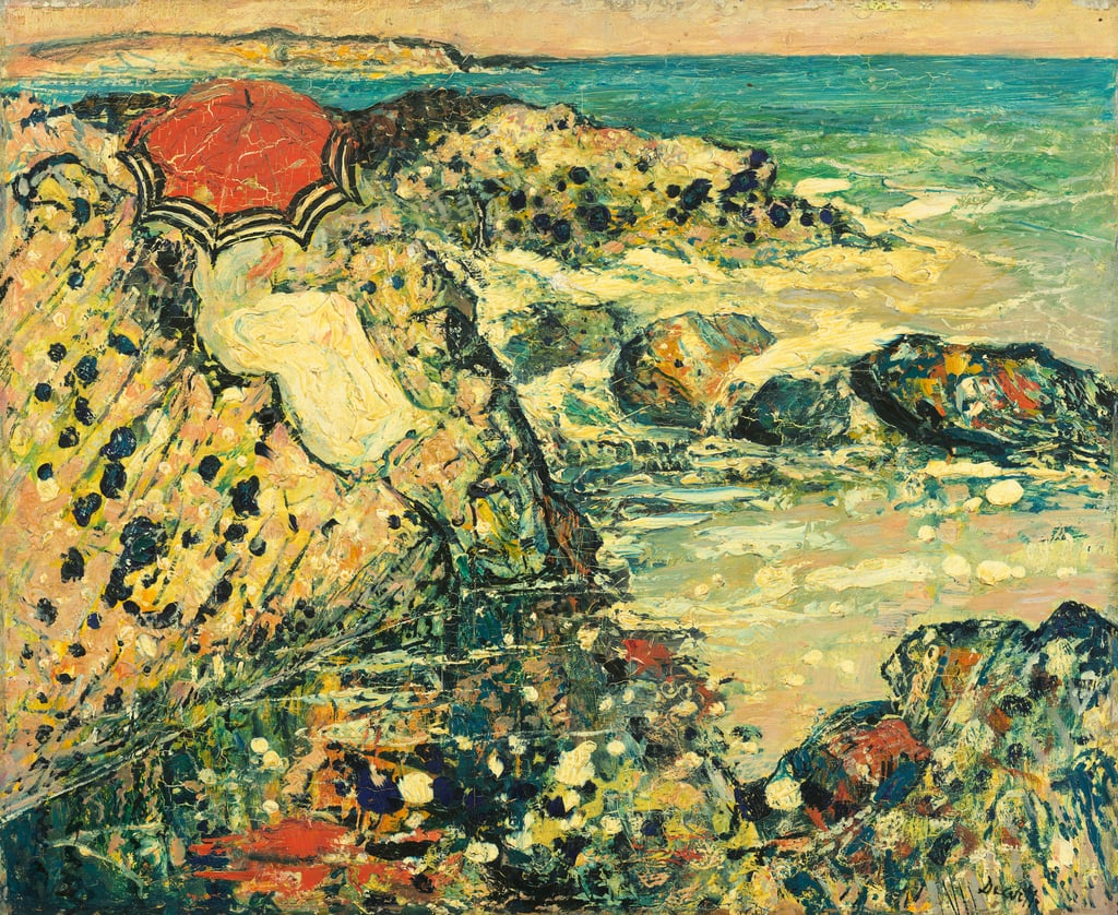 Henry Golden Dearth - Flecks of Foam c1911-12 (oil on wood) - (MeisterDrucke-119692).jpg