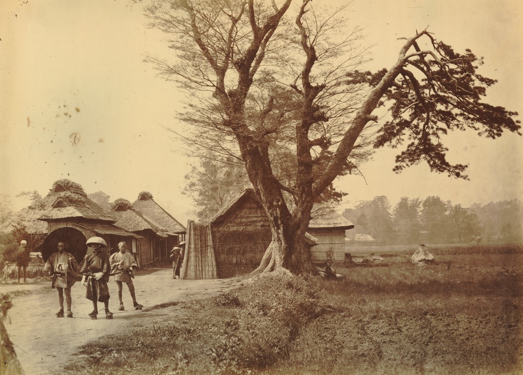 KITLV_-_89882_-_Beato,_Felice_-_Tōkaidō_road_in_a_village_in_Japan_-_presumably_1863-1865.tif.jpg
