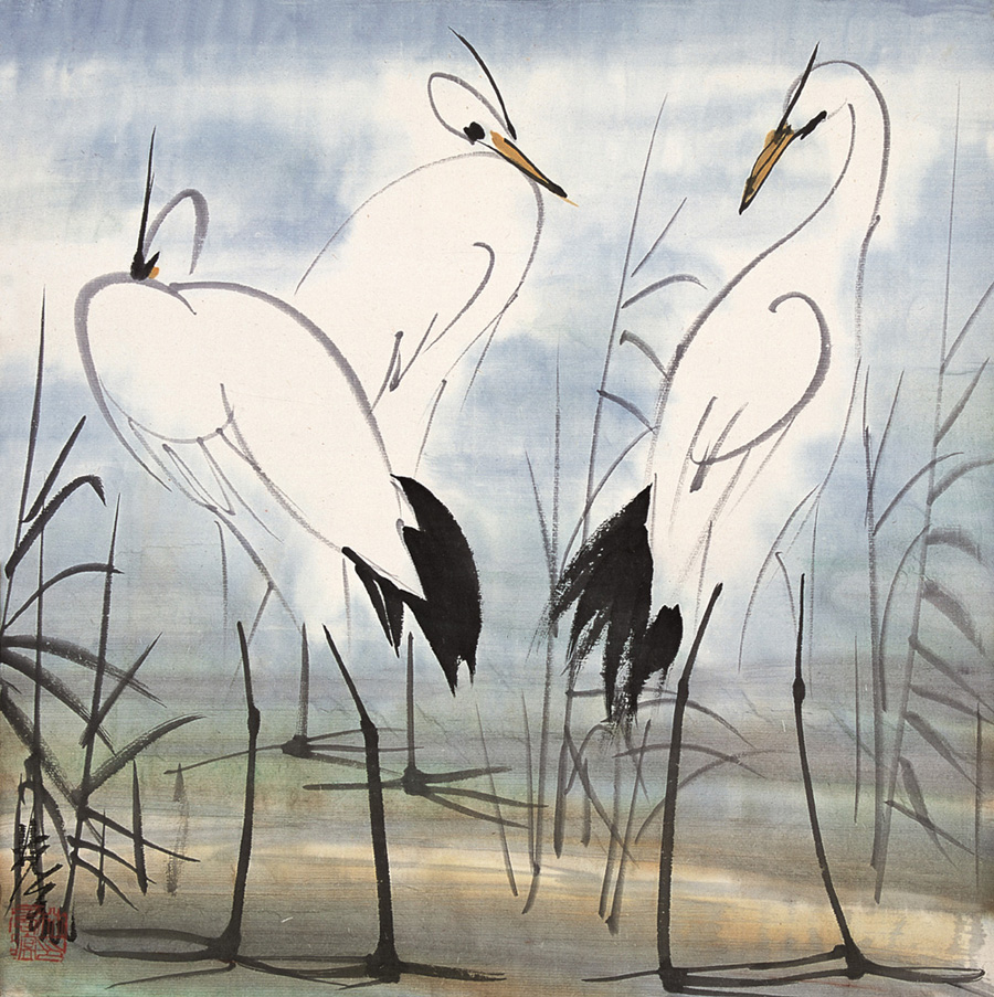 Lin Fengmian 1900-91  bird-1.jpg