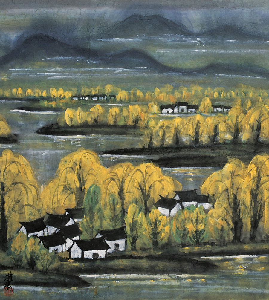 Lin Fengmian landscape-1.jpg