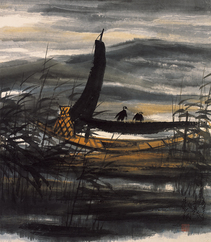 lin-fengmian_fishing-boat-at-dusk.jpg