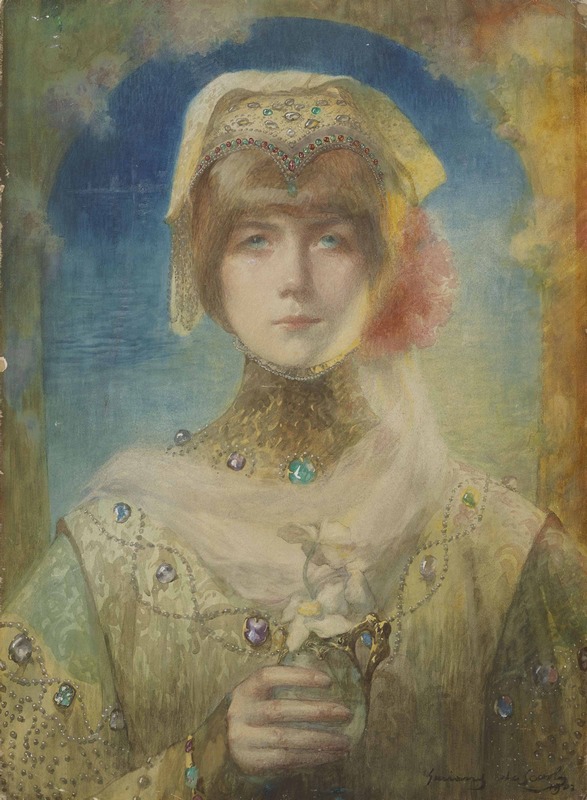 Lucien-Victor-Guirand-de-Scevola-La-princesse-aux-narпcisses-Christies.jpg