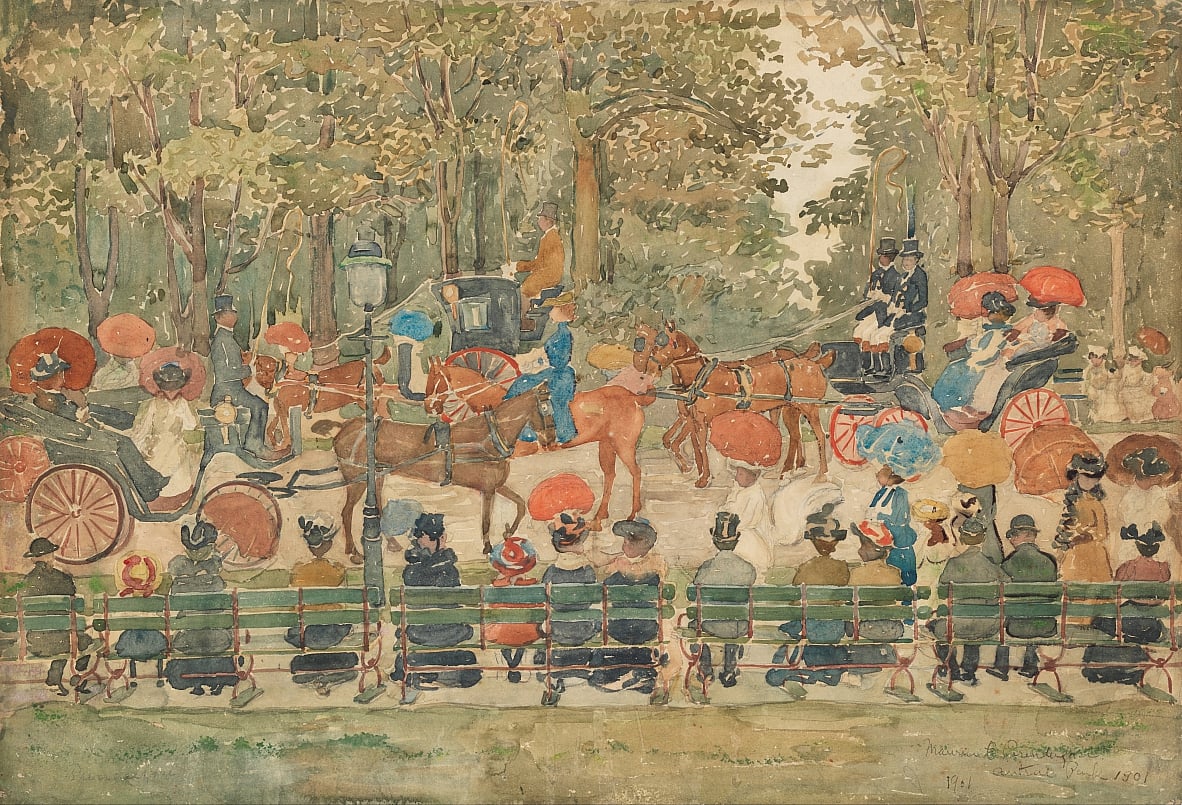 Maurice Brazil Prendergast - Central Park 1901 - (MeisterDrucke-17943).jpg