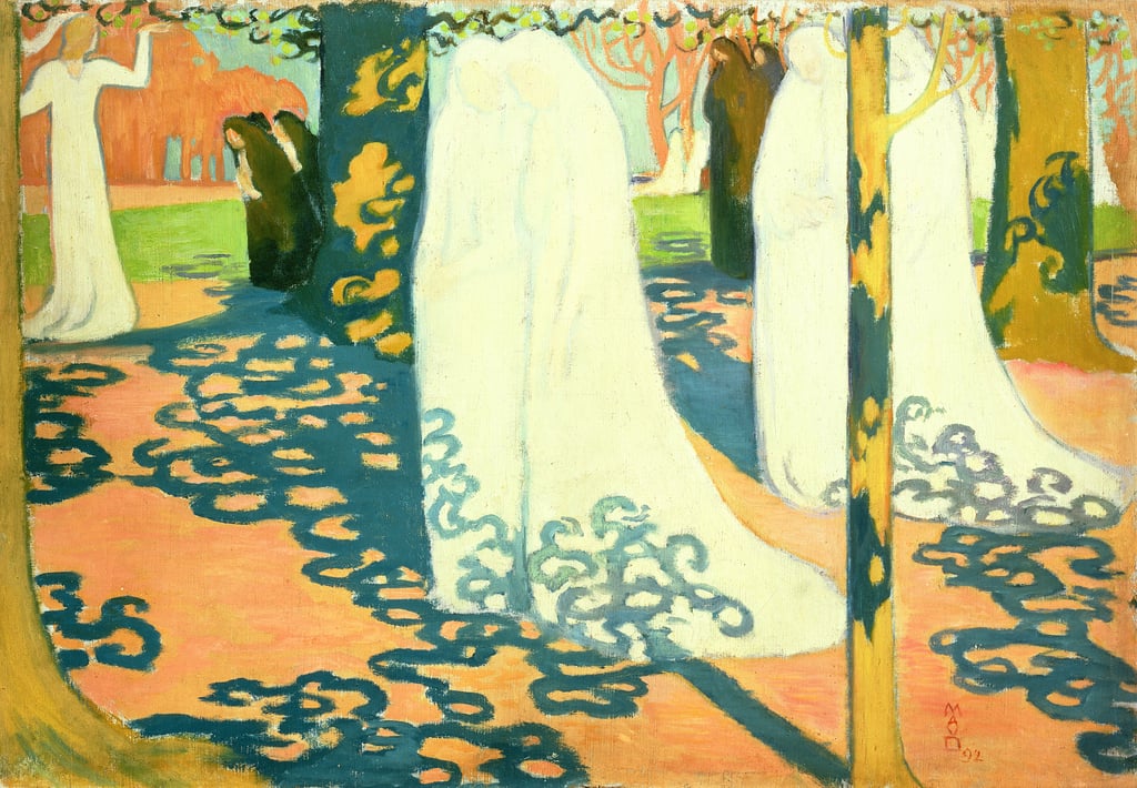 Maurice Denis - Procession under the Trees 1892  - (MeisterDrucke-133332).jpg