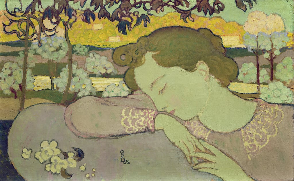 Maurice Denis - Sleeping Woman 1892  - (MeisterDrucke-132698).jpg