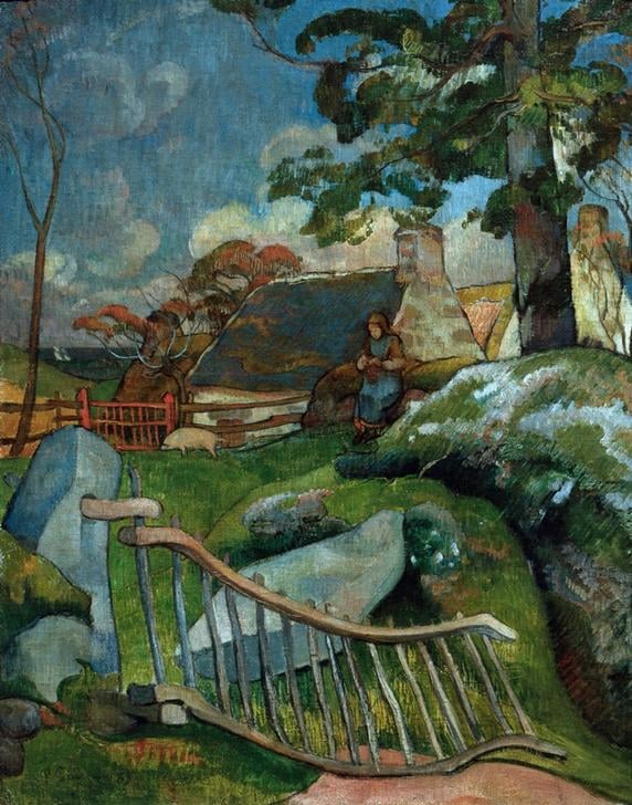 Paul_Gauguin_-_Das_Gatter_(Die_Schweinehirtin)_-_(MeisterDrucke-686213).jpg