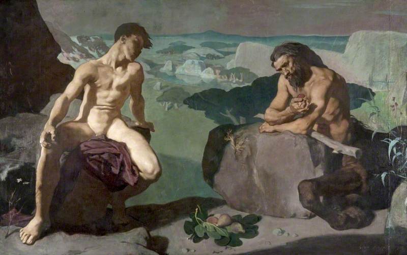Philpot,_Glyn_Warren;_Melampus_and_the_Centaur;_Glasgow_Museums.jpg