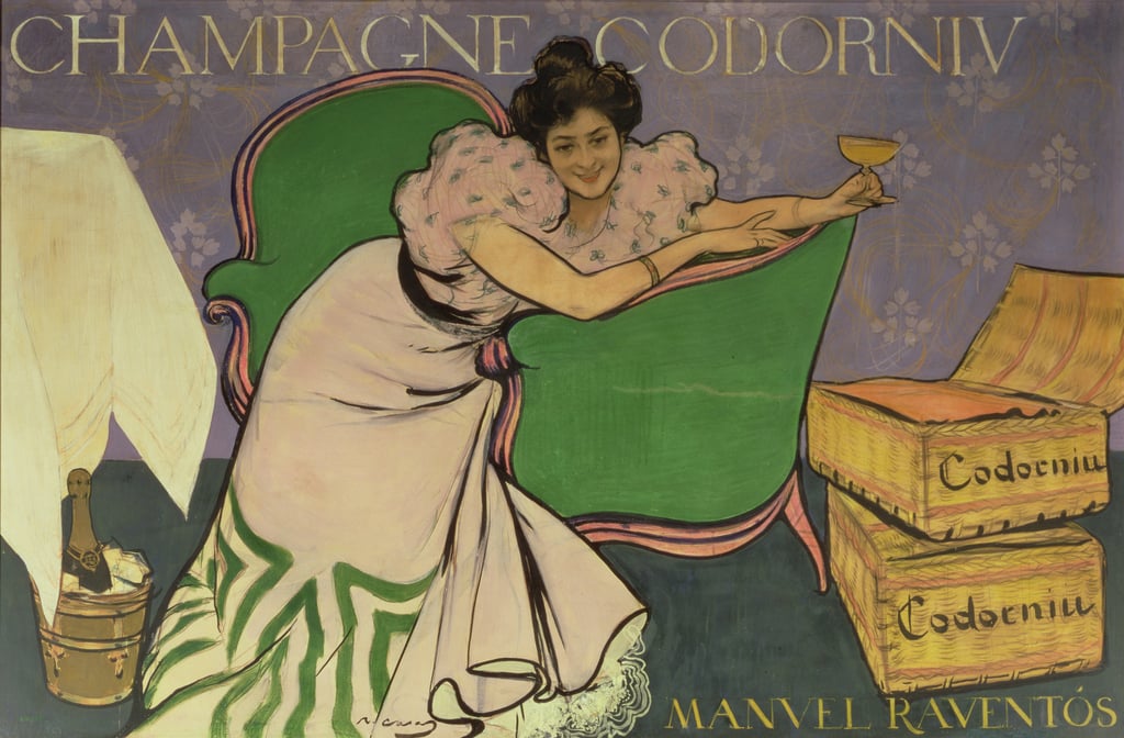 Ramon Casas i Carbo - Poster advertising Codorniu Champagne  - (MeisterDrucke-150627).jpg