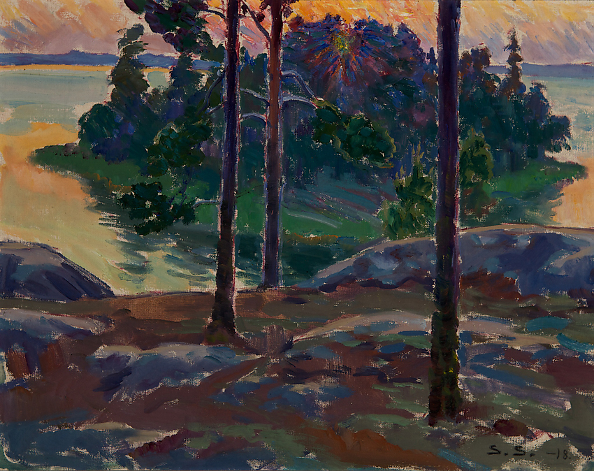 Salokivi,_Santeri_Auringonlasku_saaristossa.jpg