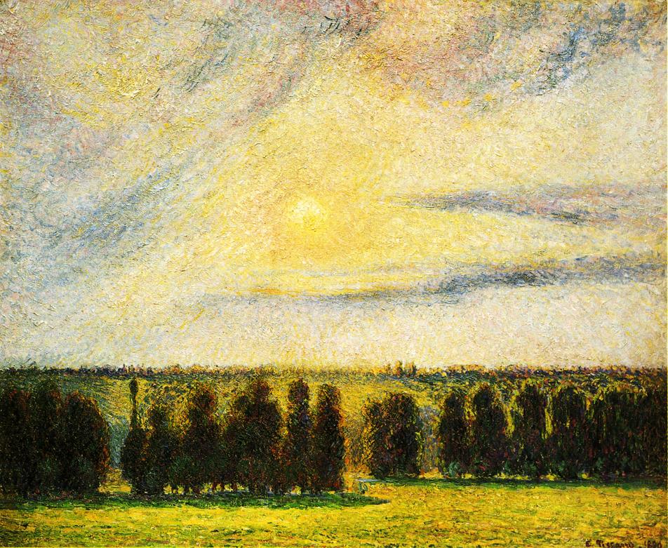 Sunset at Eragny, 1890.jpeg