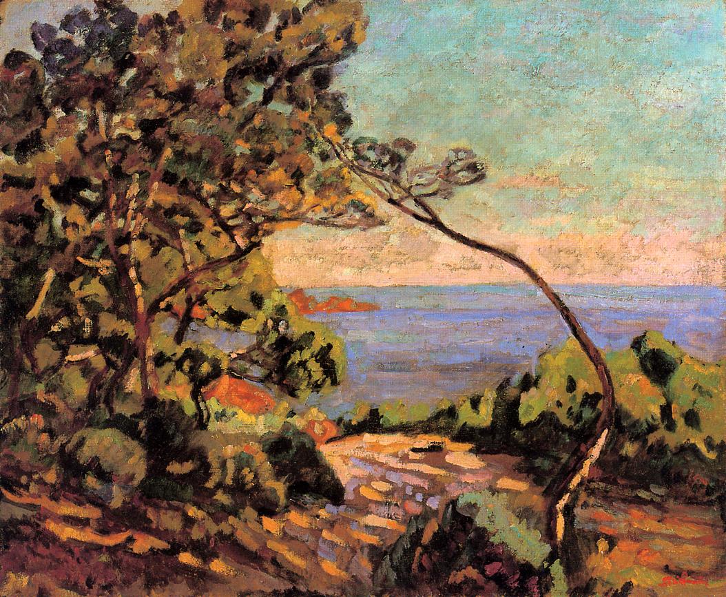 The Sea at Pointe de la Perriere, Saint-Palais, 1892.jpeg