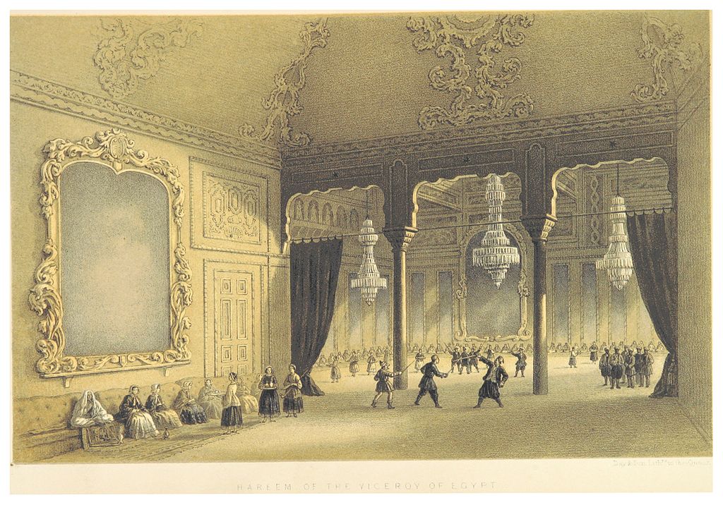 TOBIN(1863)_p189_HAREEM_OF_THE_VICEROY_OF_EGYPT.jpg
