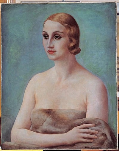 Ubaldo Oppi - Figura (La signora Ducrey) - (MeisterDrucke-682740).jpg