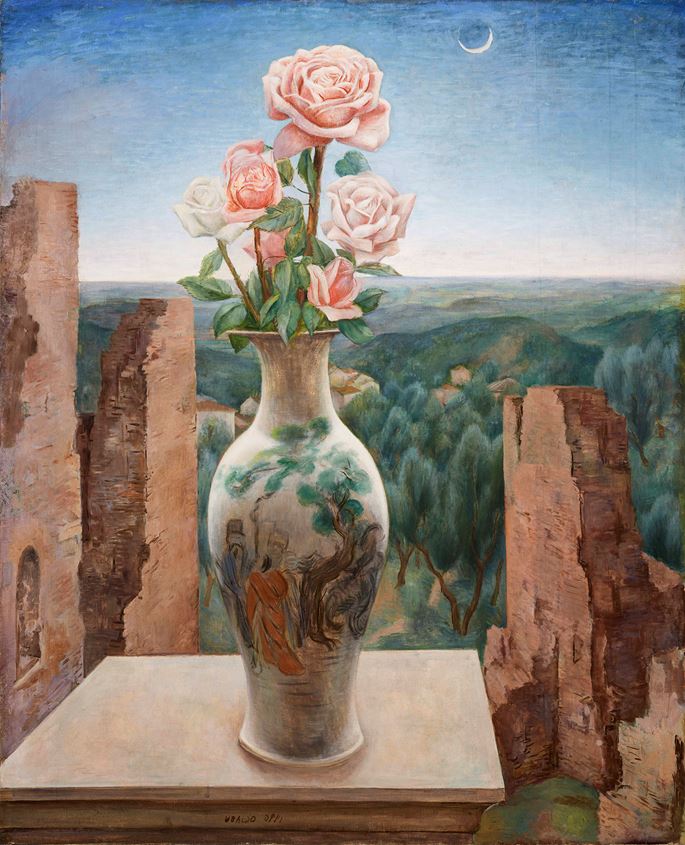 Ubaldo-Oppi-Rose al mattino (Roses in the morning), 1929_T637182342134200907.jpg