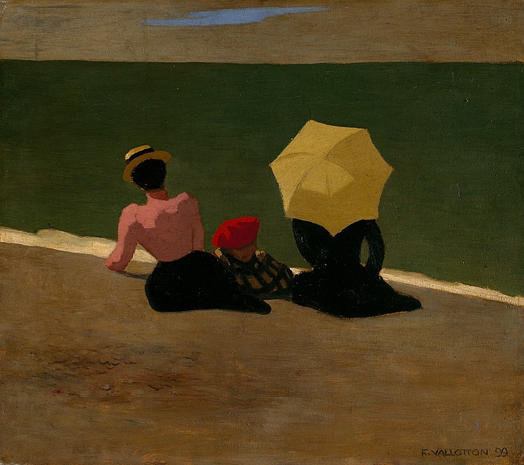 Vallotton_-_Sur_la_plage,_1899,_80583.jpg