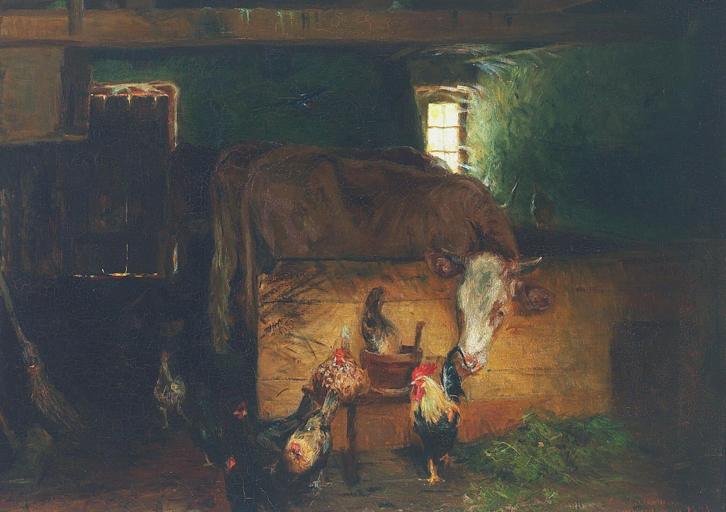Vilhelm_Theodor_Fischer_-_Staldinteriør_med_ko_og_høns_-_1893.png